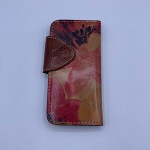 Patricia Nash 2-in-Leather Wallet Case Samsung Galaxy S8 phone